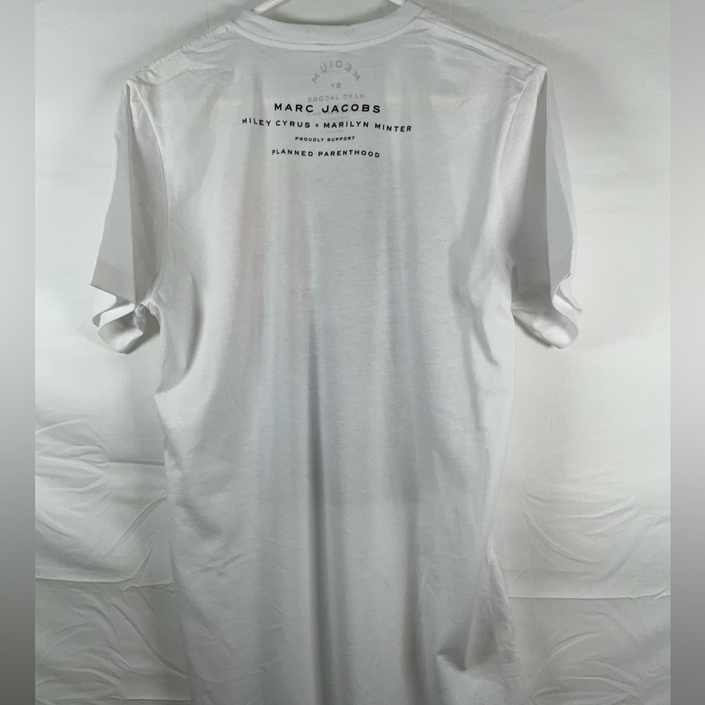 New Marc Jacobs Miley Cyrus Marilyn Minter Planned Parenthood T-Shirt Medium - Picture 3 of 5